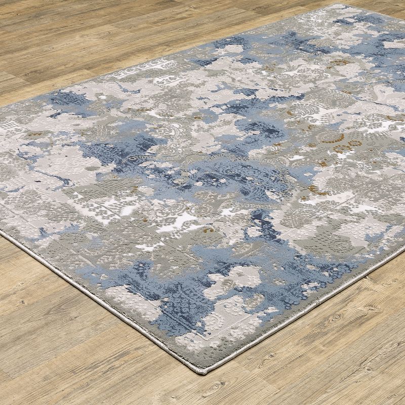 StyleHaven Emery Modern Distressed Area Rug