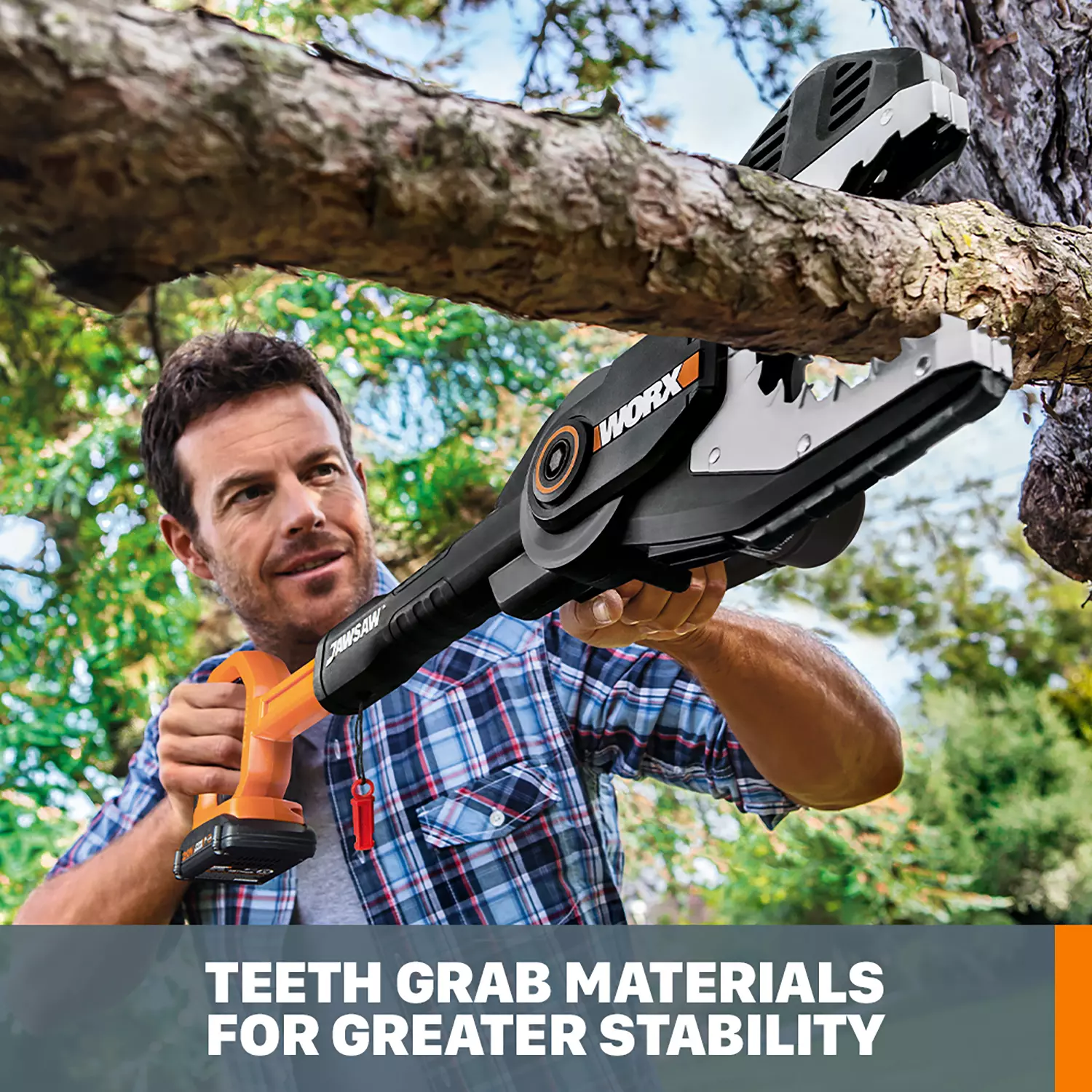 Worx 20V Power Share JawSaw Cordless Chainsaw