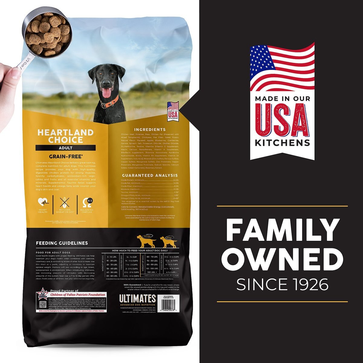 Ultimates Heartland Choice Chicken and Potato Grain-Free Dry Dog Food