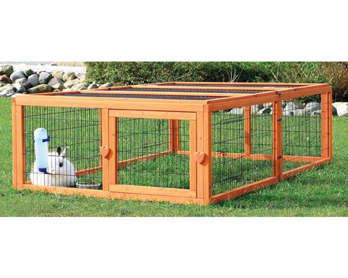 Trixie Pet Outdoor Run with Mesh Cover for Trixies Rabbit Hutches - Large - 62282