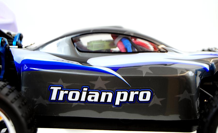 Trojan 1:16 RC Racing Buggy 2.4G - PRO Brushless 4WD Version