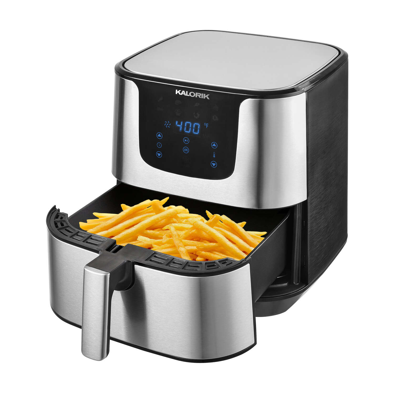 Kalorik Silver 6 qt Programmable Digital Air Fryer