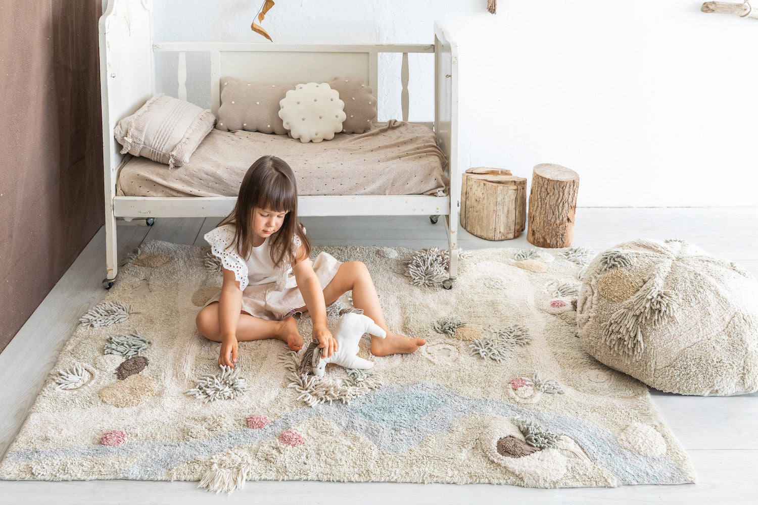 Wasshable Play Path Of Nature Rug