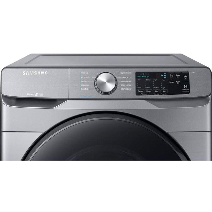 WF45R6100APUS 52 cu ft Front Load Washer with Steam in Pla