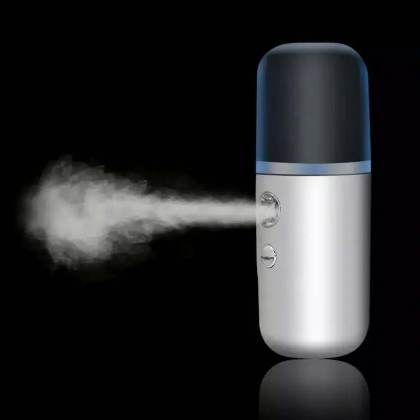 Hot selling 30ml portable Handheld Skin Care Device pocket mini nano mist spray   multi use electric sprayer bottle