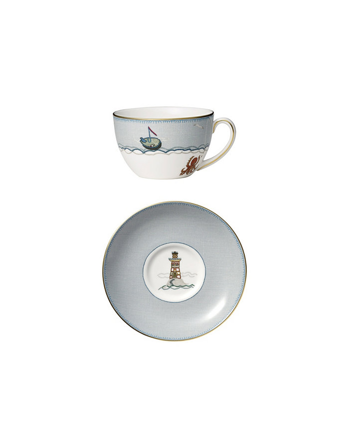 Wedgwood Sailors Farewell Breakfast Cup and Saucer Set