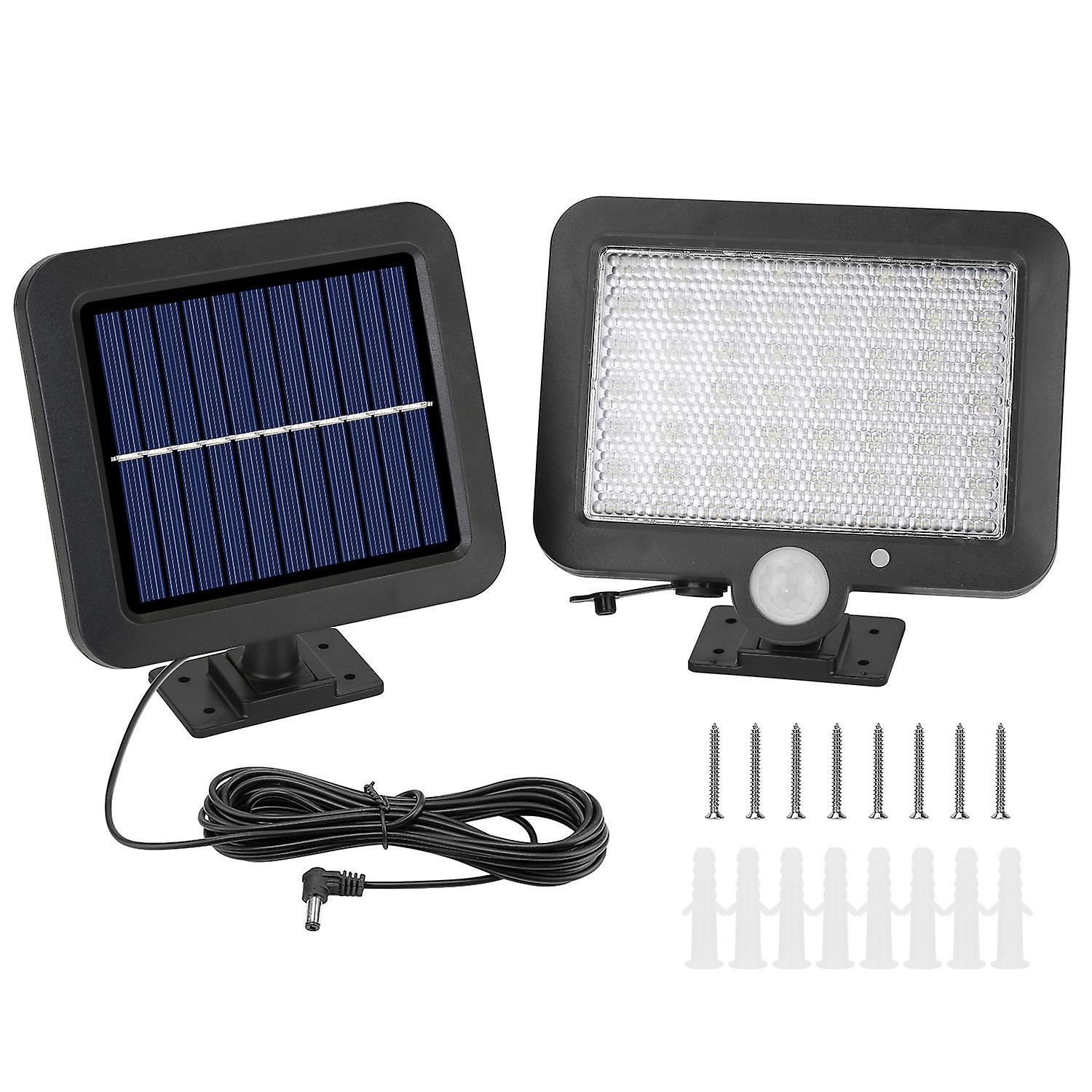 56 Leds Outdoor Solar Security Light Flood Light Wall Solar Lamp Motion Sensor Solar Light Led Garden Path Garage Light