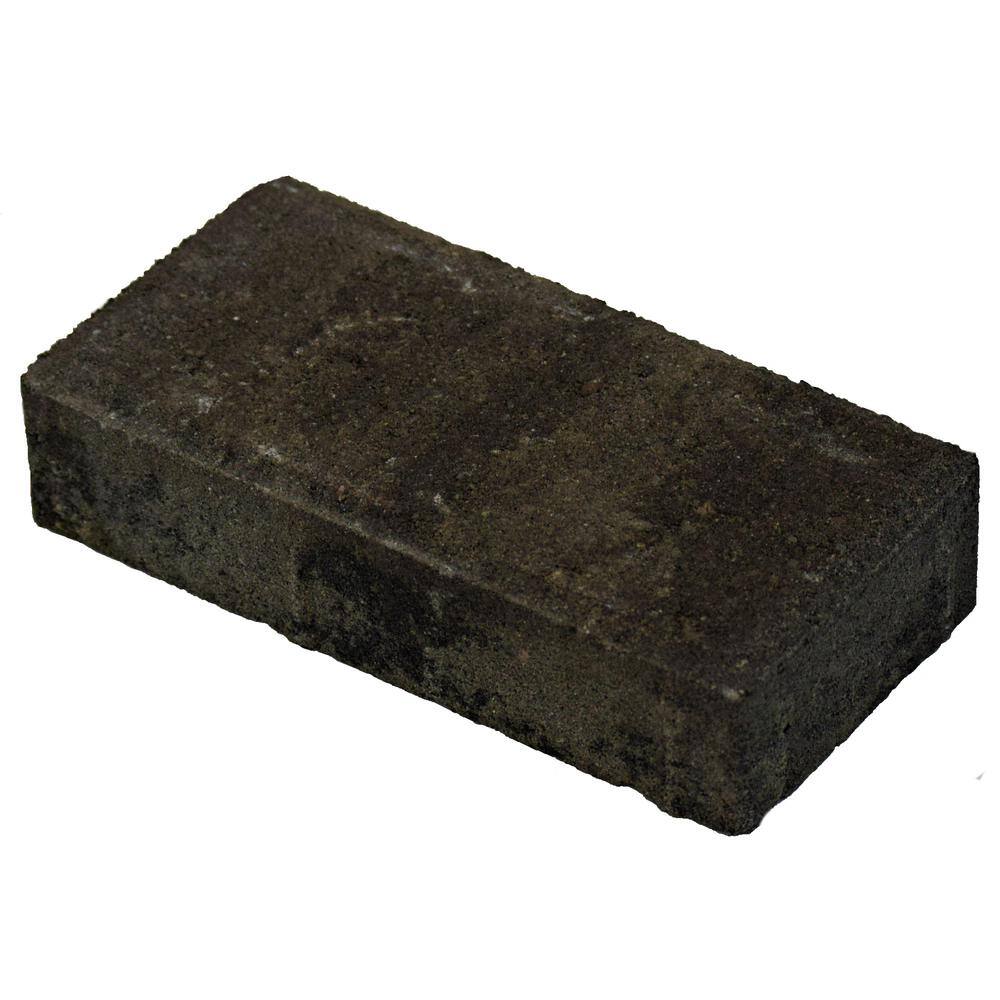 Oldcastle 8 in. x 4 in. x 1.75 in. GrayCharcoal Concrete Holland Paver (702- Piece Pallet) 10502150