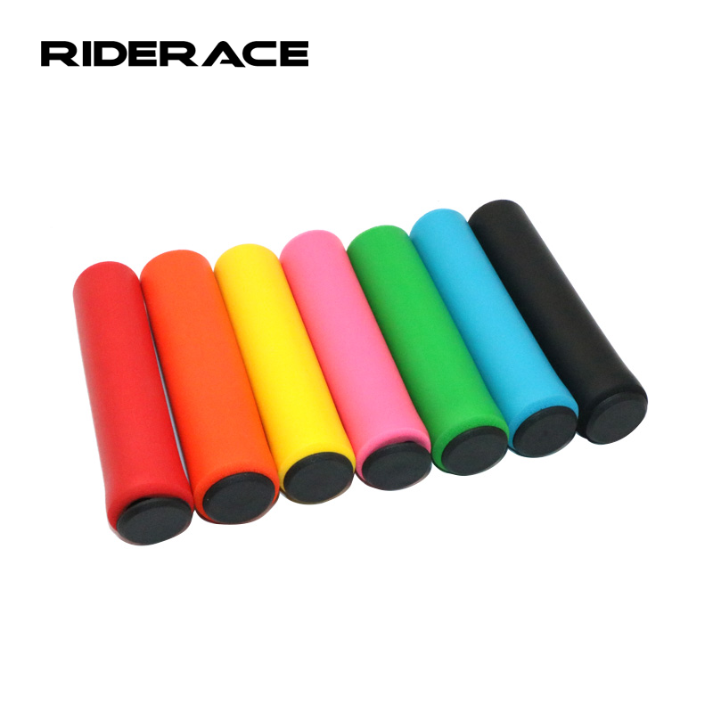 1Pairs Bicycle Handlebar Grips Outdoor Road Bike Comfortable Silicone Sponge Handle Bars Cover Durable Anti slip Cycling Grip