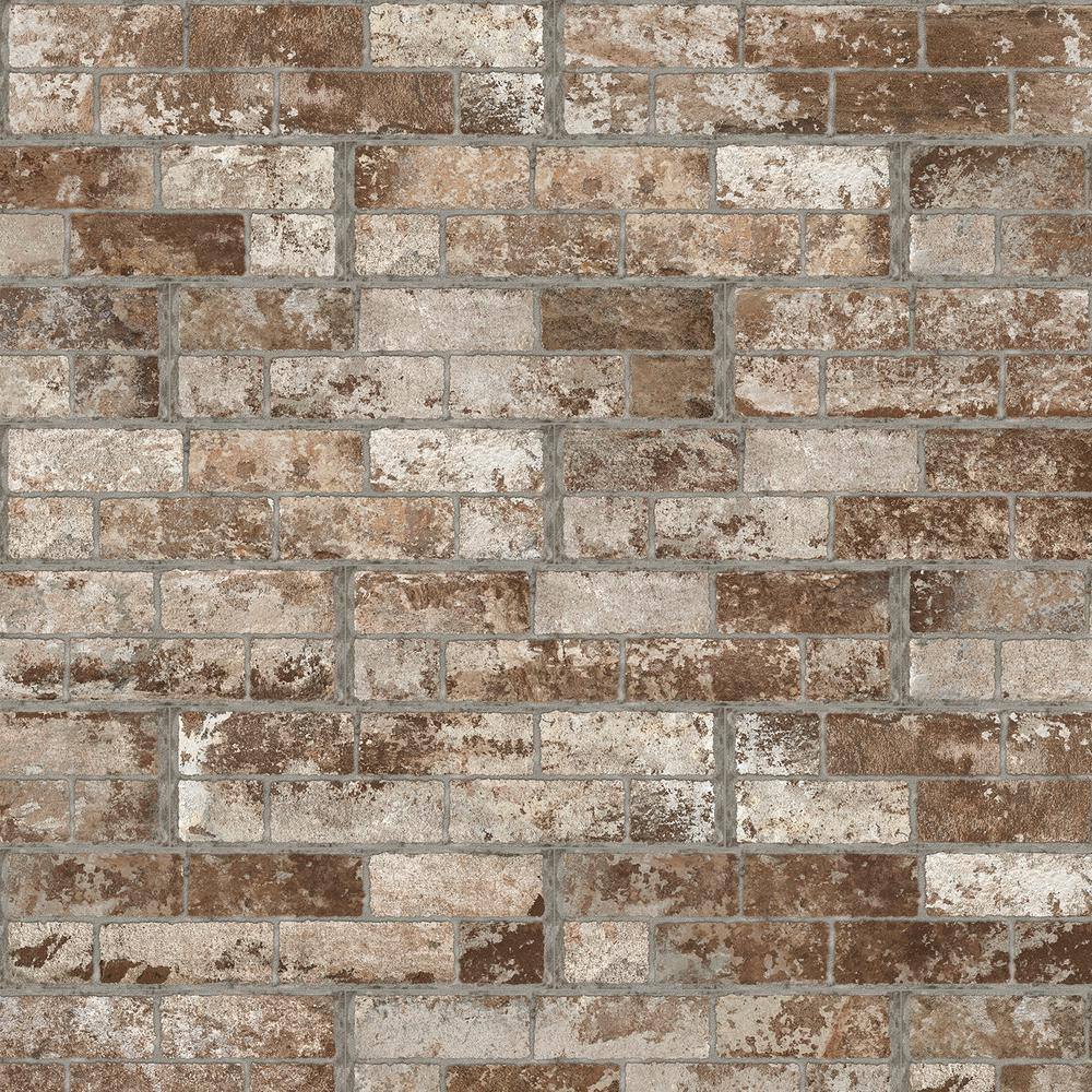 Florida Tile Home Collection White Washed Brick 6 in. x 24 in. Porcelain Floor and Wall Tile (14 sq. ft.Case) CHDECC016X24