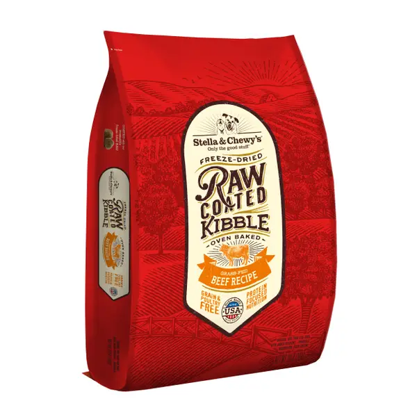 Stella and Chewy's 22 lb Raw Coated Beef Recipe Dog Food