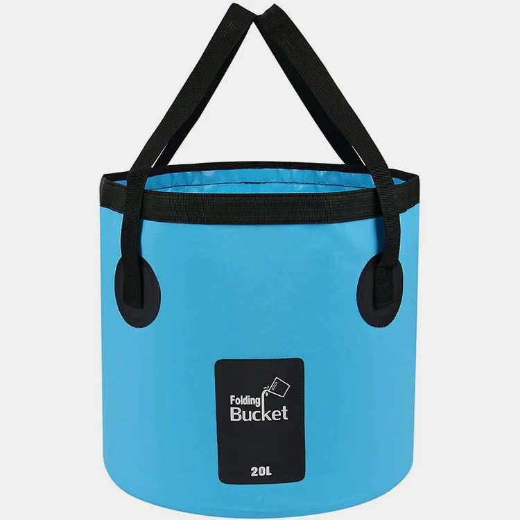 Foldable Camping Storage Container Collapseable Water Bucket for Camping Traveling Hiking