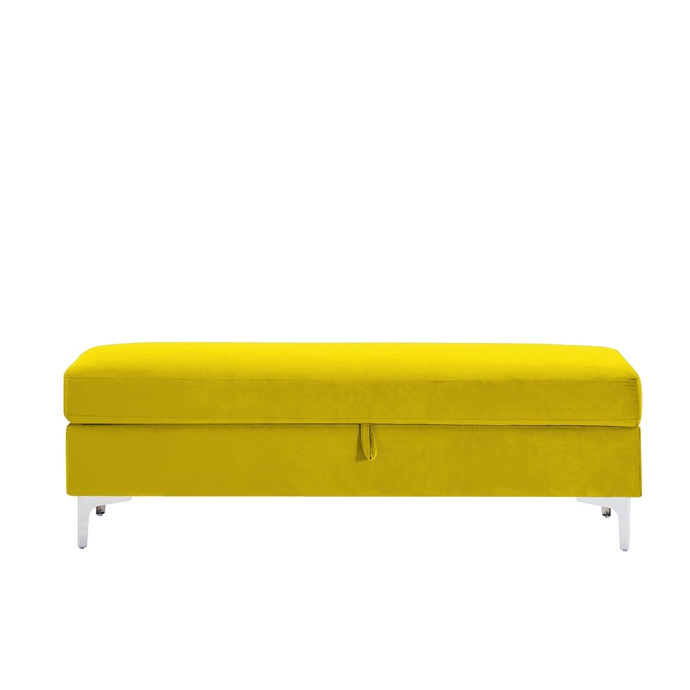 comfortable velvet Leisure stool sofa