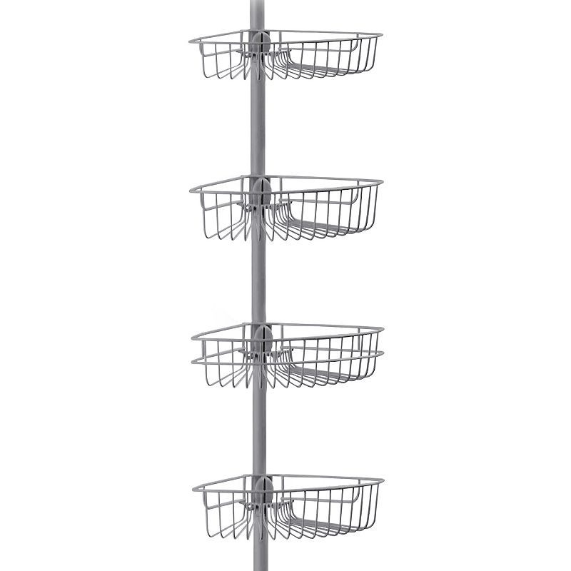 Popular Bath Vista 4-Tier Pole Corner Caddy