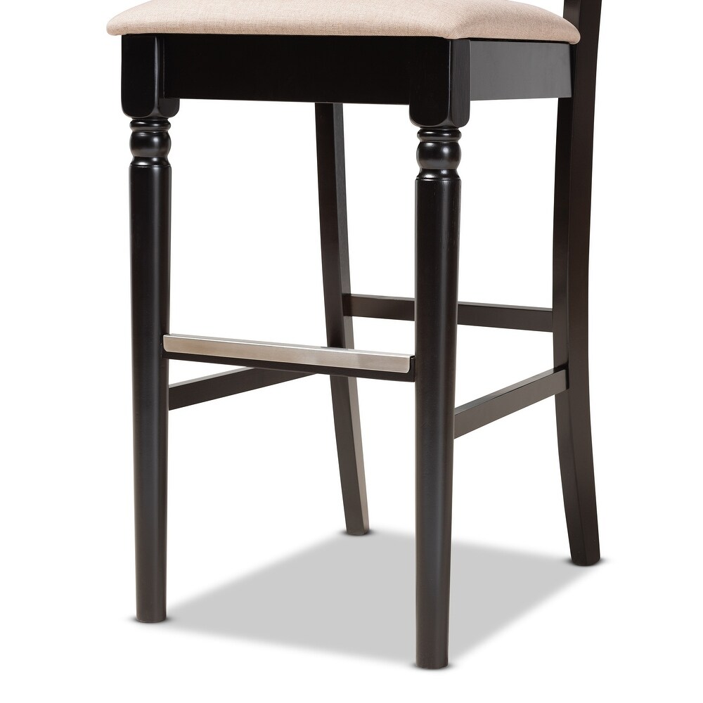 Alexandra Modern and Contemporary 2 Piece Bar Stool Set