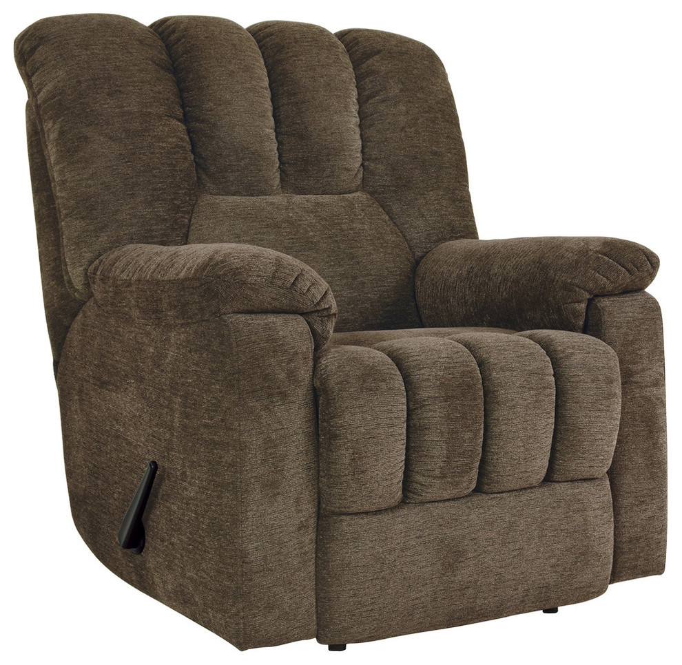 Lance Reclining Chair Collection   Transitional   Recliner Chairs   by Lexicon Home  Houzz