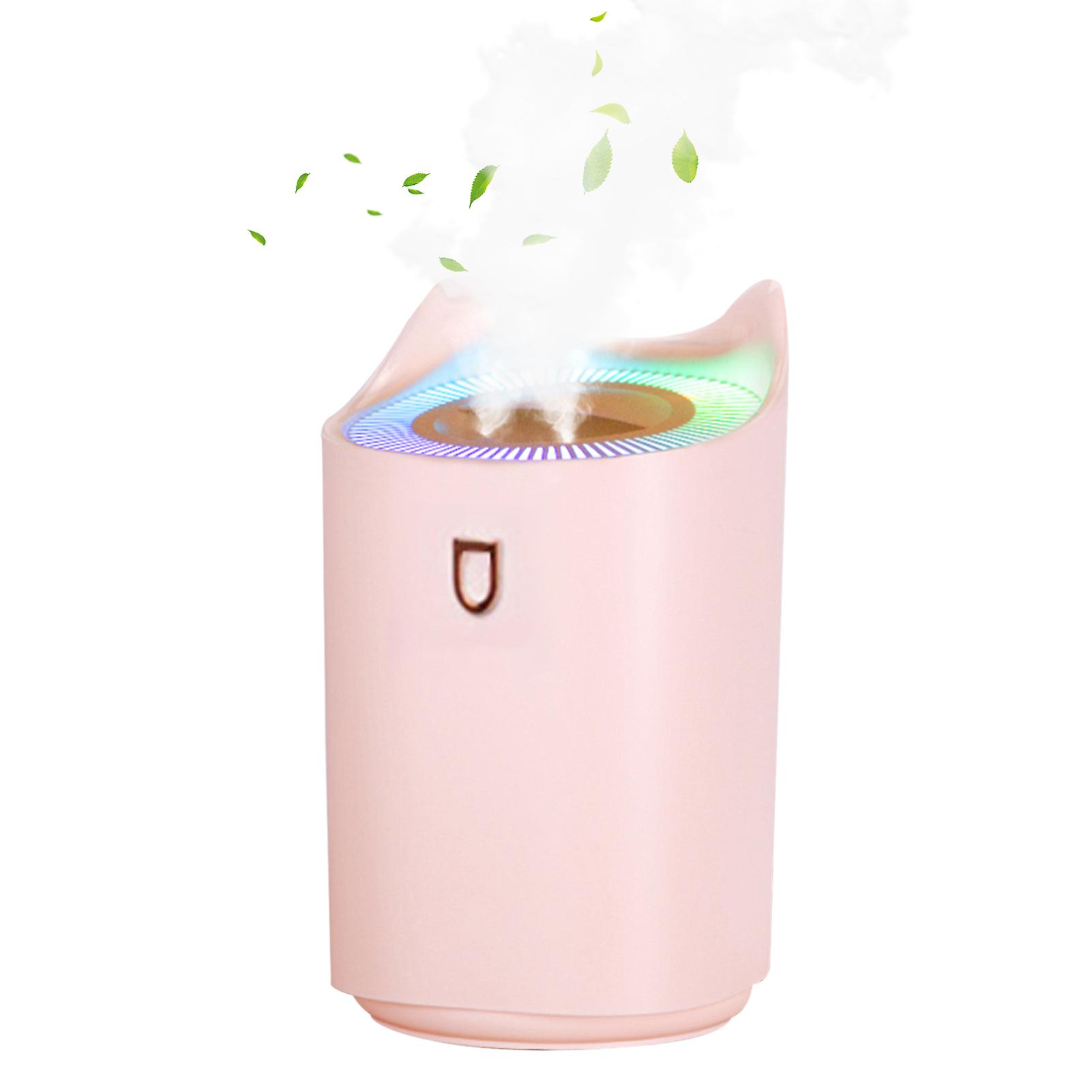 Dc5 V 4 W Dual Spray Nozzle Aroma Diffuser Humidifier With Multicolor Night Light Lamp Design 3 L Big Capacity Water T-ank Usb C-harging Port Powered