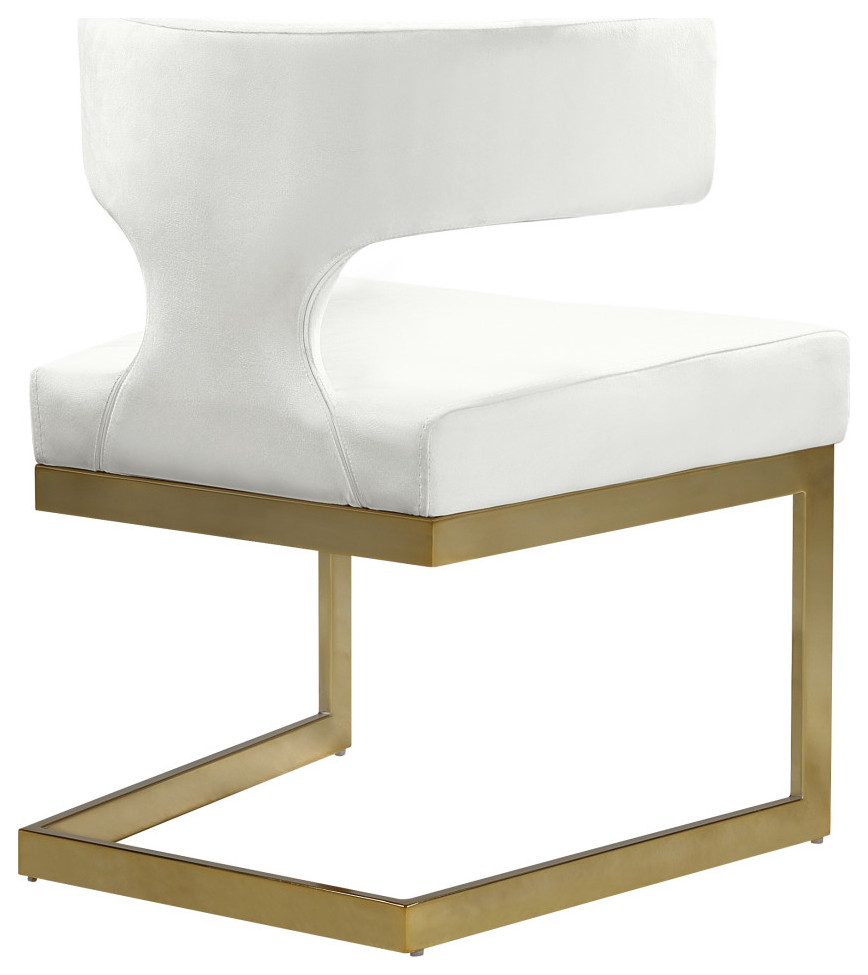 The Eve Dining Chair   Contemporary   Dining Chairs   by Meridian Furniture  Houzz