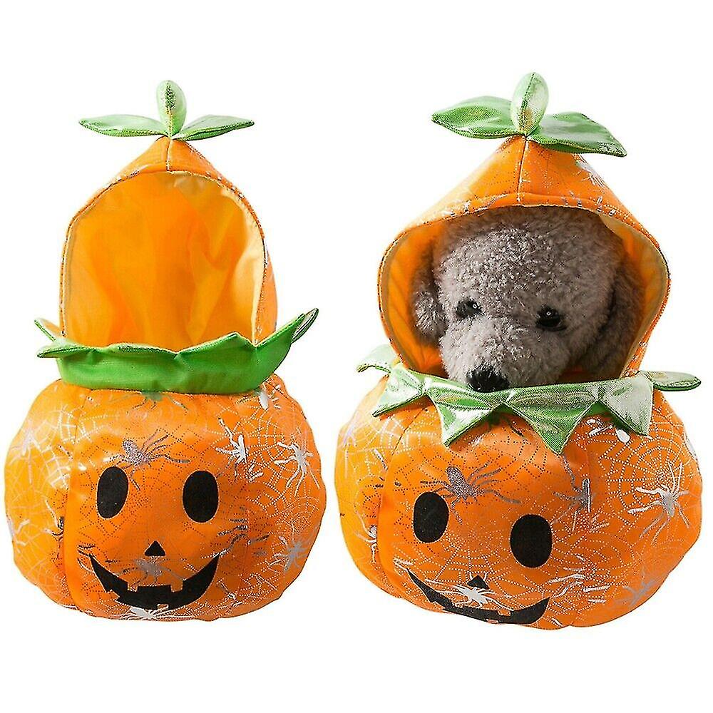 Dog Cat Halloween Christmas Party Pumpkin Costumes，funny Pet Cosplay Clothes Gifts