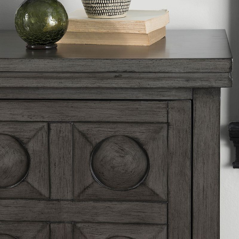 Linon Zora Storage Console Cabinet