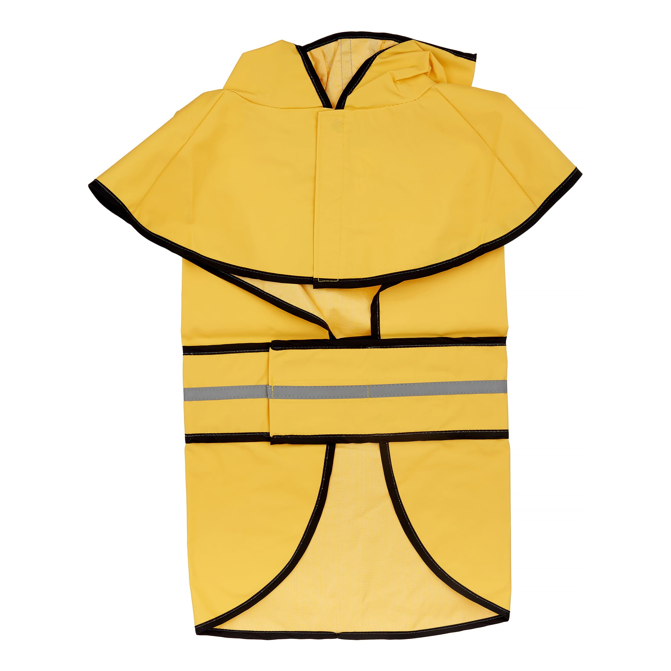 Ethical Pet Rainy Days Slicker Dog Raincoat， Large， Yellow