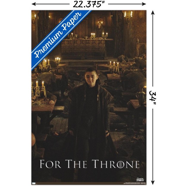 Trends International Game Of Thrones Arya Stark Unframed Wall Poster Prints