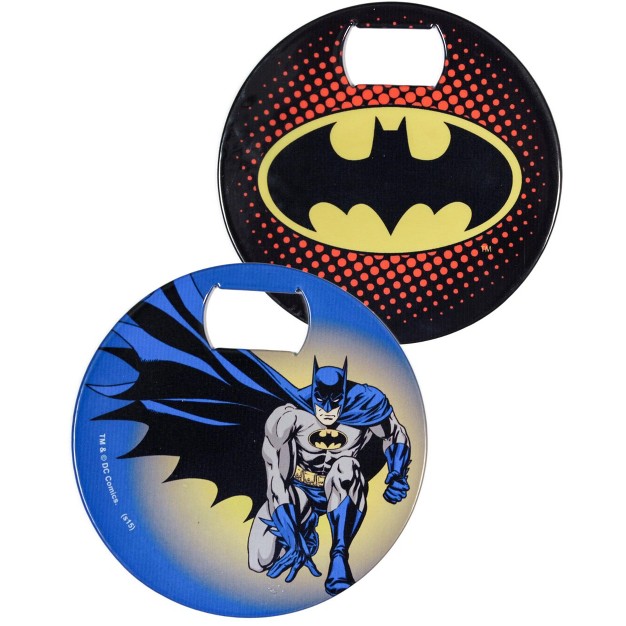 Adventure Trading Inc Dc Comics Batman Iconic Coaster Bottle Opener