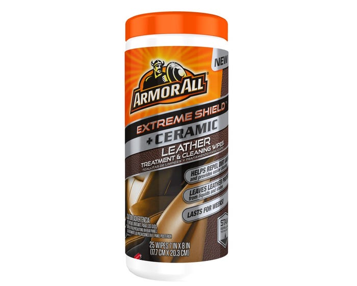 Armor All Extreme Shield + Ceramic Leather Treatment  Cleaner - AESWLCL25-1USLT