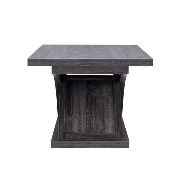 DH BASIC Distressed Grey 48-inch Coffee Table by Denhour