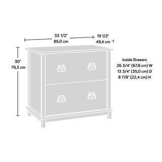 SAUDER Viabella Curado Cherry Decorative Lateral File 430140