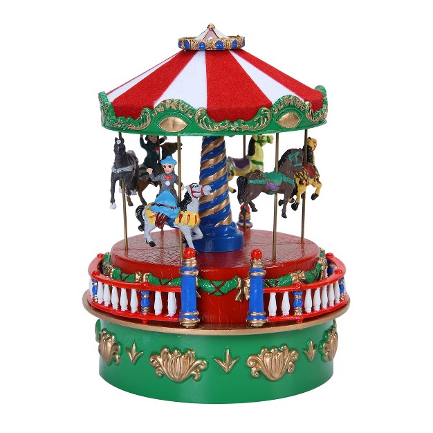 Mr Christmas Animated Mini Carnival Music Box Christmas Decoration