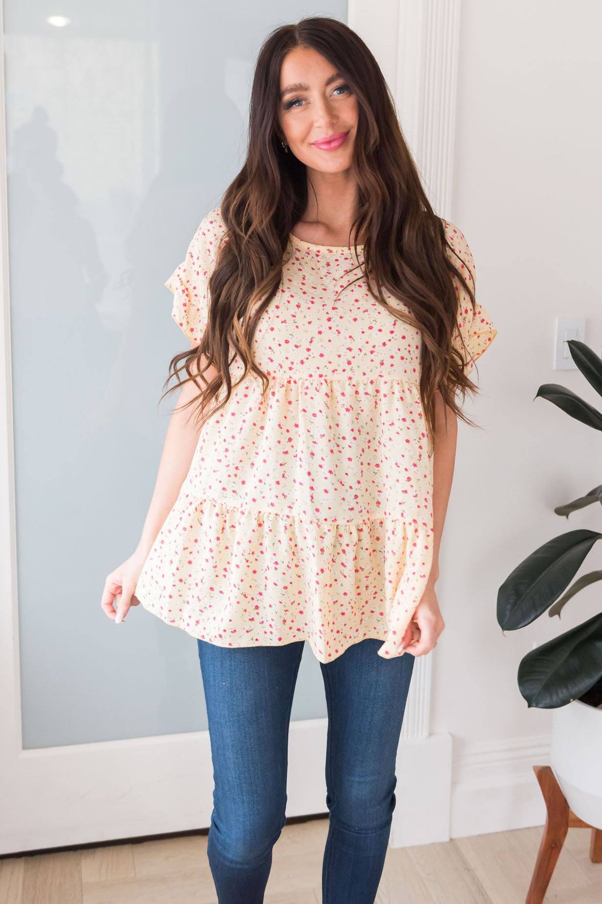 Sweet Success Floral Blouse