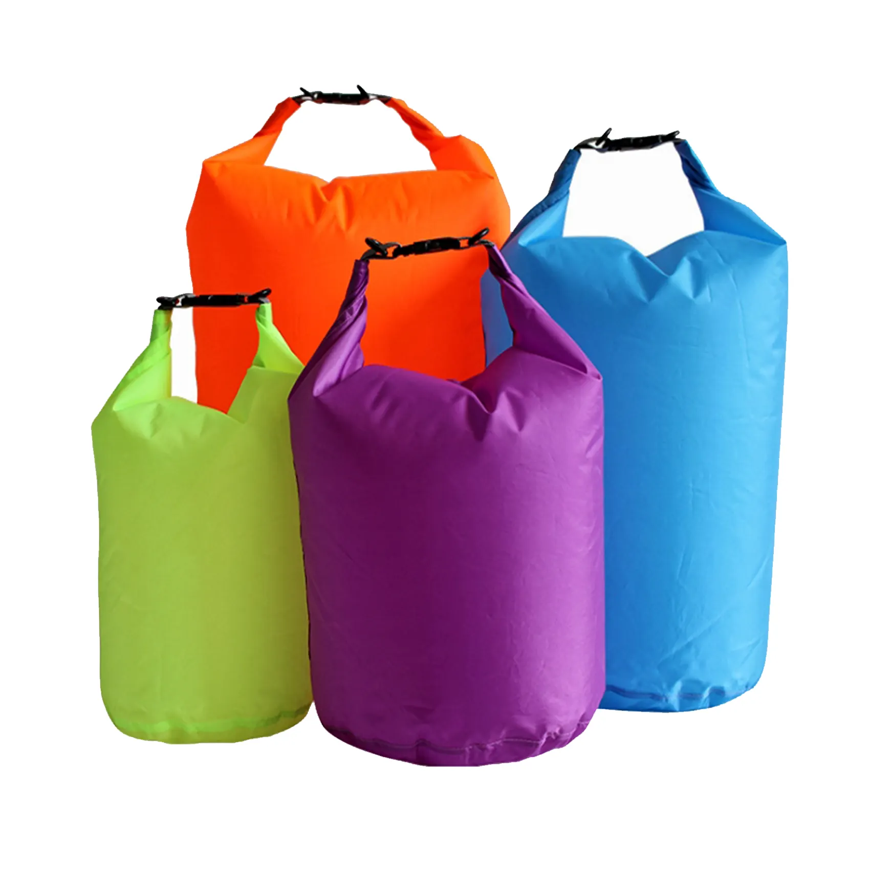 Factory Supply Outdoor Camping Hiking Travelling 5L 10L 20L 40L 70L Waterproof Dry Bag