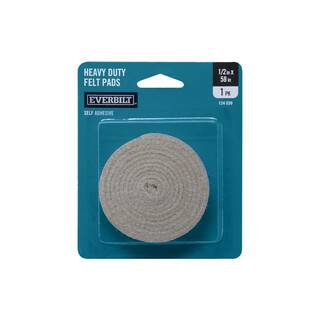 Everbilt 12 in. x 58 in. Beige Felt Strip Heavy-Duty Self-Adhesive Furniture Pad 49818