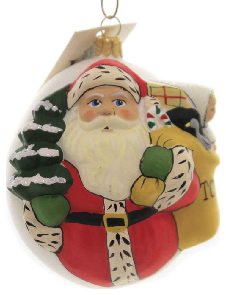 Holiday Ornaments SNOWSUIT BABY W/ CANDLES SANTA Vaillancourt Jingle Or19506   Christmas Ornaments   by Story Book Kids Inc  Houzz