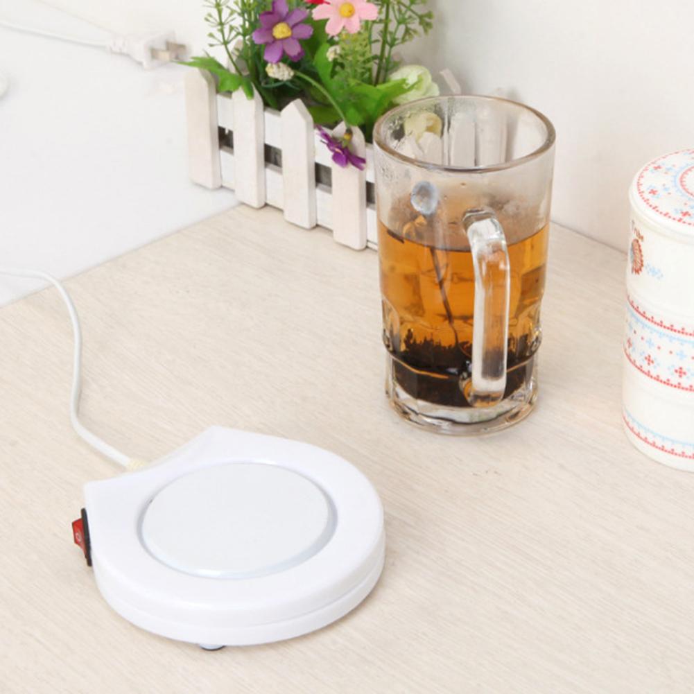 220V Warmer Heater Pad Electric Powered Coffee Tea Milk Mug Cup Warmer Mat