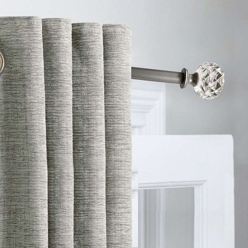 Popular Bath Elite 2-piece Window Curtain Rod Set