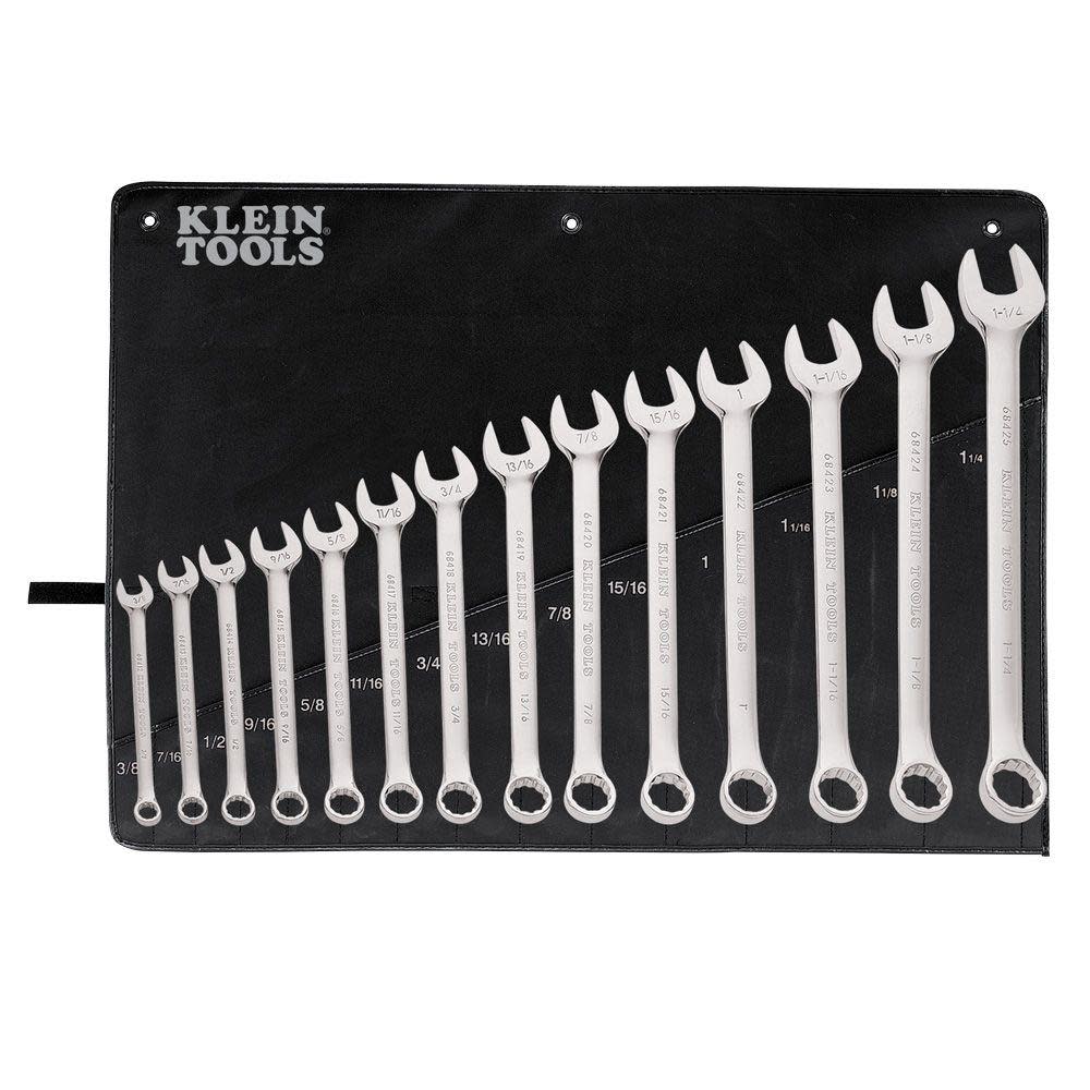 14 Piece Combination Wrench Set ;