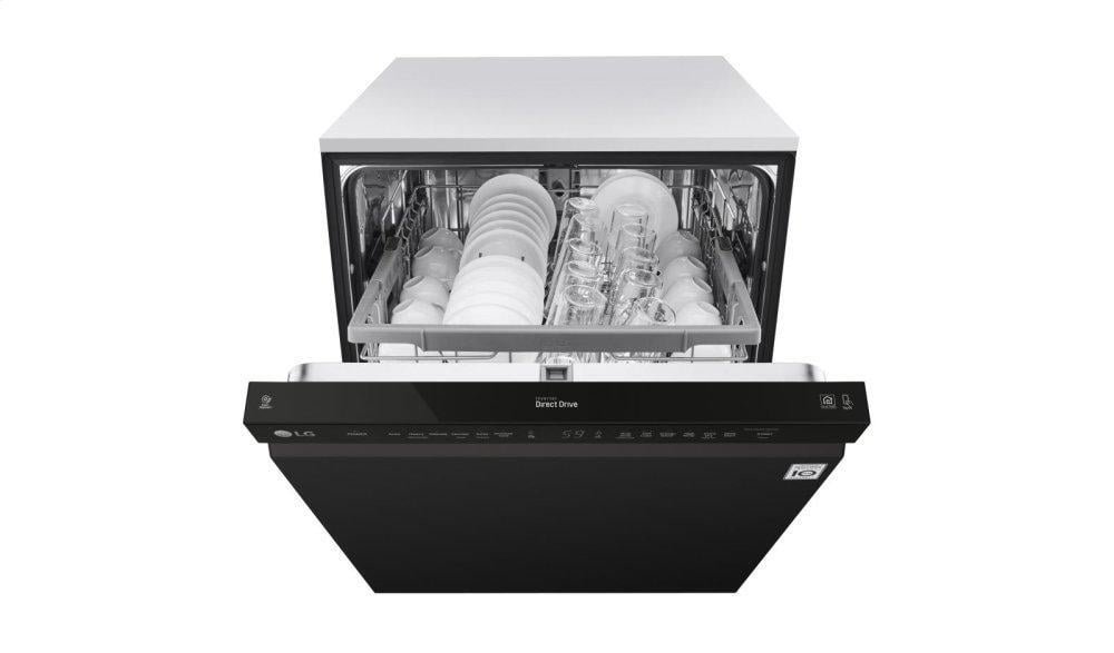 Lg LDF5545BB Front Control Dishwasher With Quadwash™ And Easyrack™ Plus