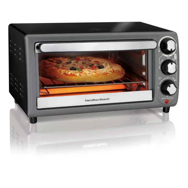 Hamilton Beach Toaster Oven In Charcoal， 31148