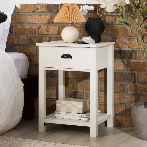 Middlebrook 18-inch 1-drawer Farmhouse Side Table