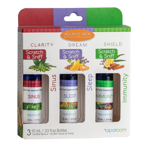 Holistic Essential Oil 3pk 10ml Sparoom