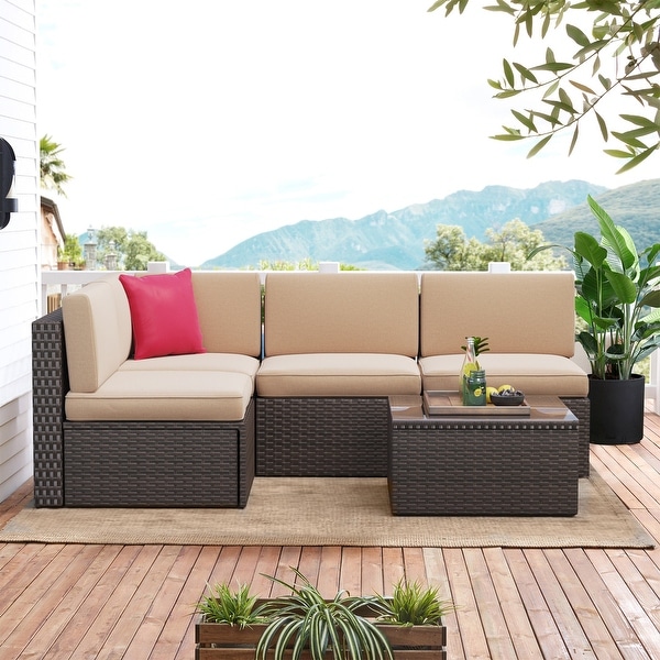 5 Pieces Patio Furniture Sets