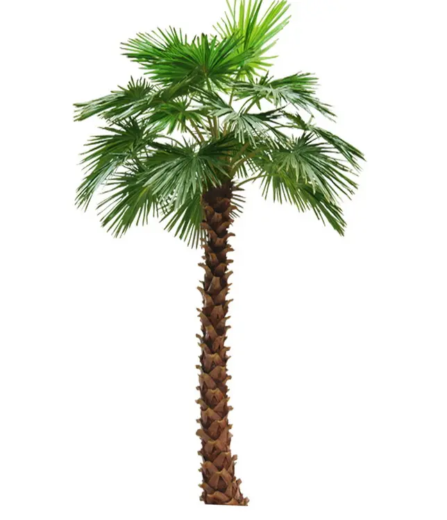 ARTIFICIAL TOPIARY plant palm tree with real bark 15  feet height hotel engineering garden decorative customized garden supplies