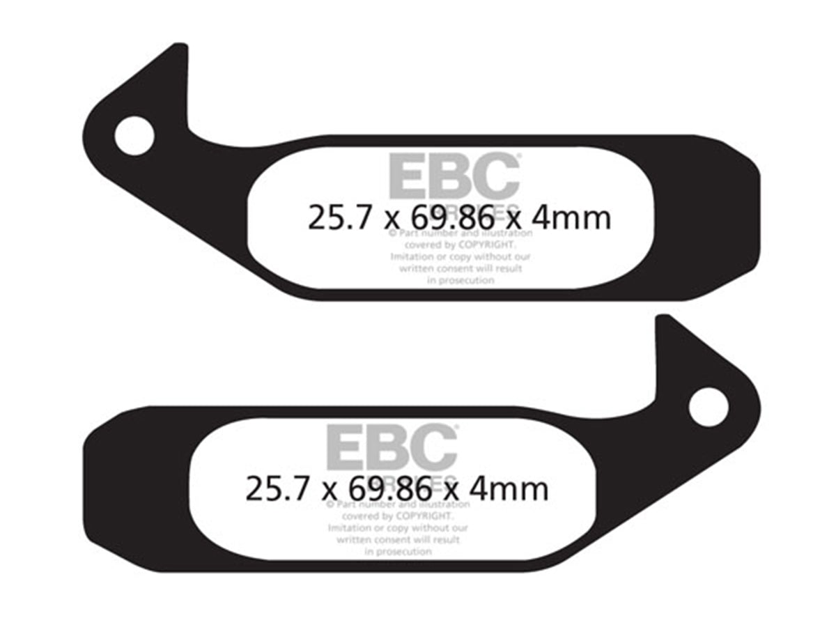EBC Gustav M Disc Brake Pads - Gold