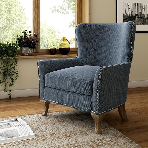 Avenue Greene Terri Transitional Flared Arms Accent Chair