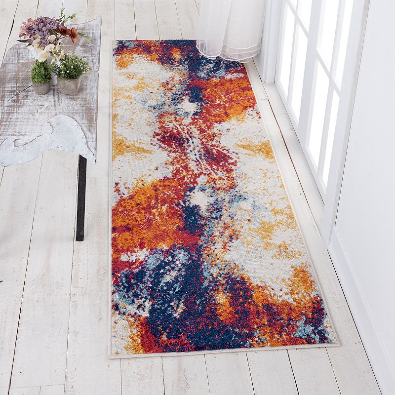 KHL Rugs Carter Contemporary Abstract Area Rug