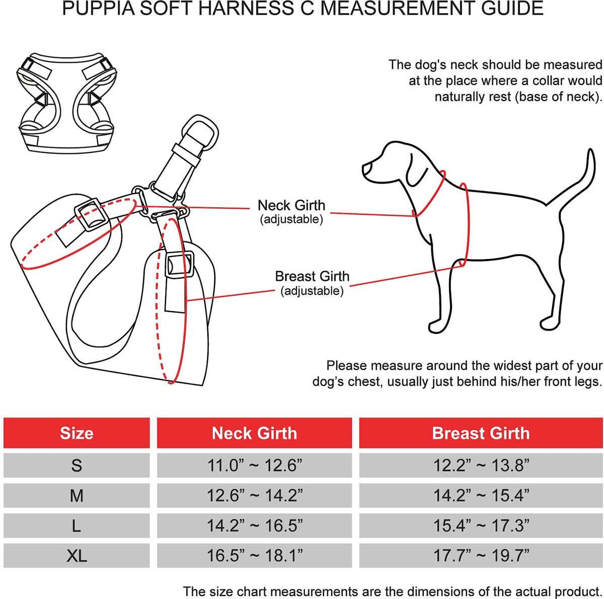 Puppia Soft C Dog Harness