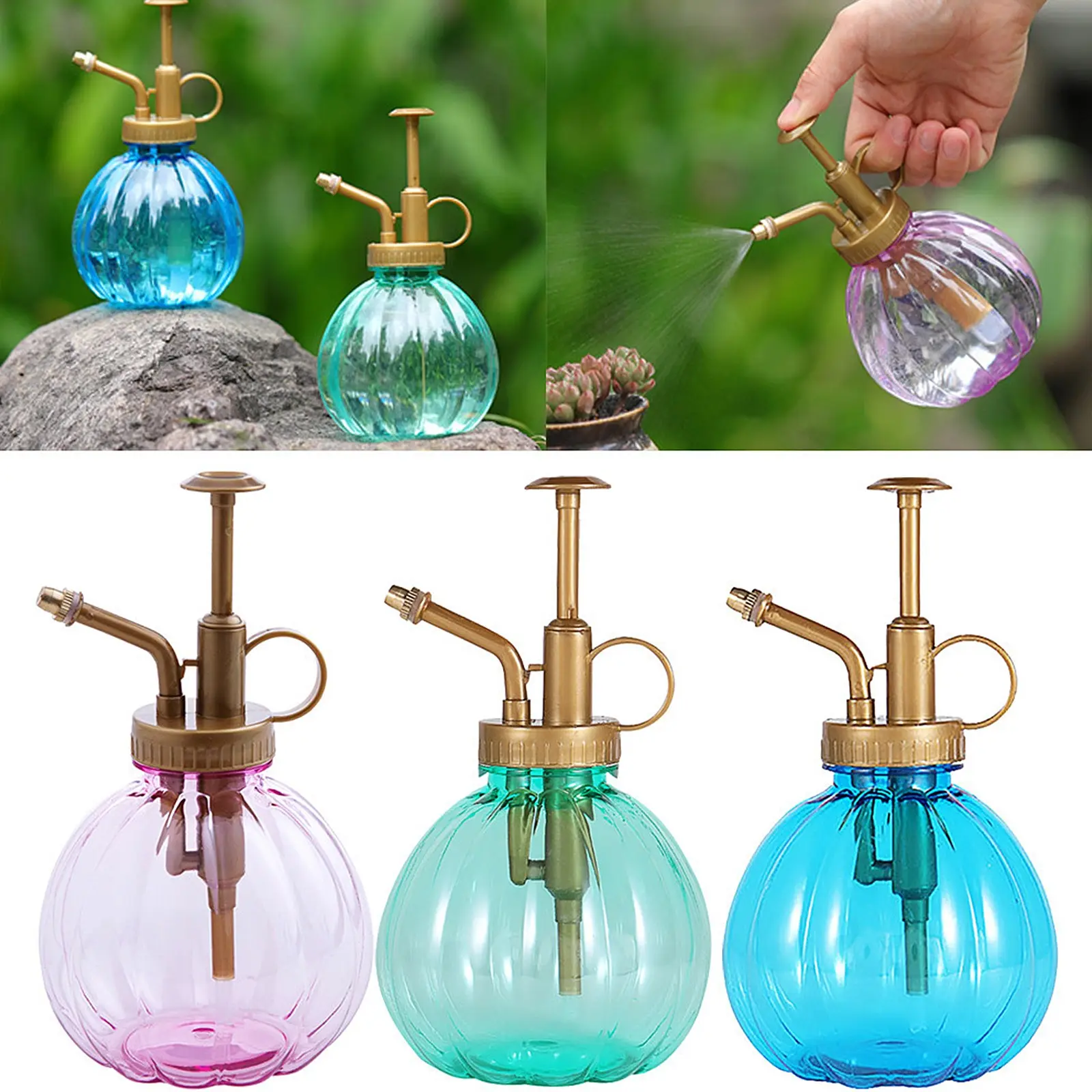 350ML Plant Flower Watering Pot Spray Bottle Sprayer Planting succulents Kettle for Garden Small Garden Tools Supplies