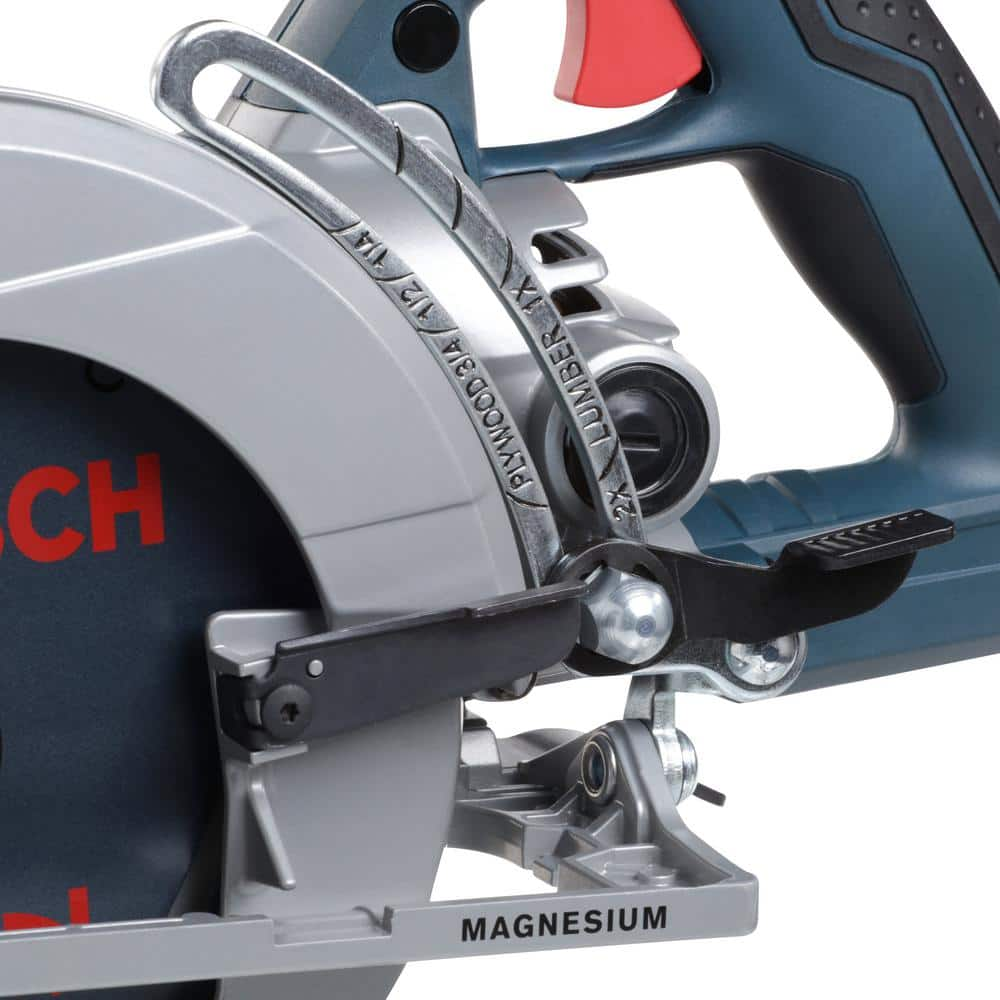 Bosch 15 Amp 7-1/4 in. Corded Magnesium Worm Drive Circular Saw with Carbide Blade CSW41